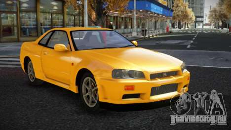 Nissan Skyline R34 Mijbuxaci для GTA 4