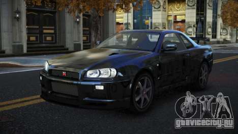 Nissan Skyline R34 Gaselly S14 для GTA 4