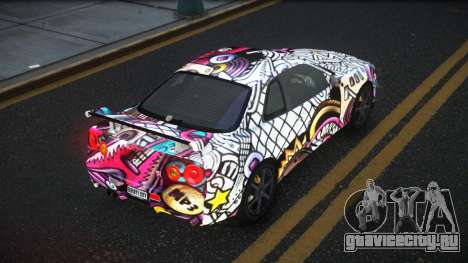 Nissan Skyline R34 Gaselly S8 для GTA 4