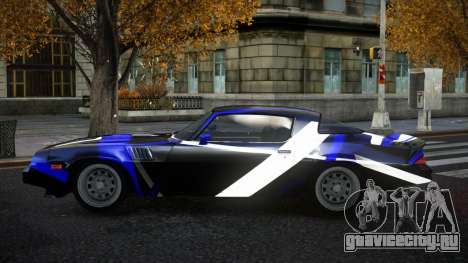 Chevrolet Camaro Z28 Choni S2 для GTA 4