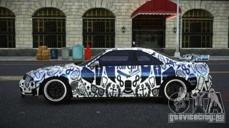Nissan Skyline R33 Hacoley S13 для GTA 4