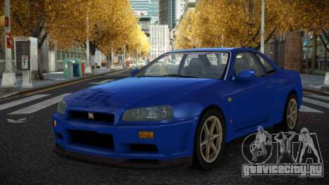 Nissan Skyline R34 Cuzdu для GTA 4