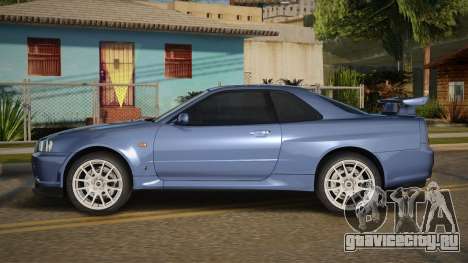 Nissan Skyline GT-R R34 99th для GTA San Andreas