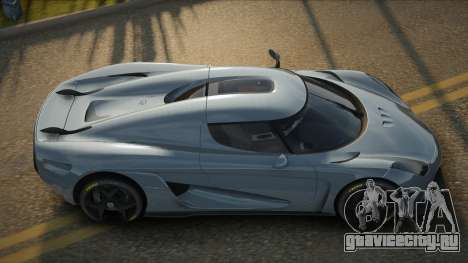Koenigsegg Regera Catison для GTA San Andreas