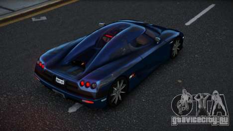 Koenigsegg CCX Jahna для GTA 4