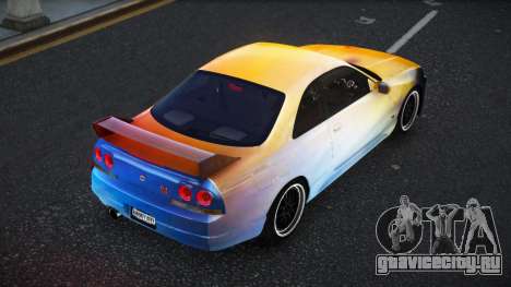 Nissan Skyline R33 Hacoley S11 для GTA 4