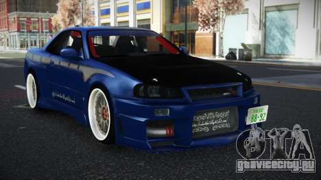 Nissan Skyline R34 Mero для GTA 4