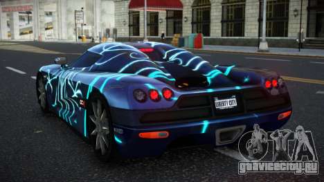 Koenigsegg CCX Jahna S14 для GTA 4