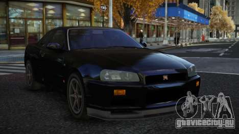 Nissan Skyline R34 Wucweraye для GTA 4