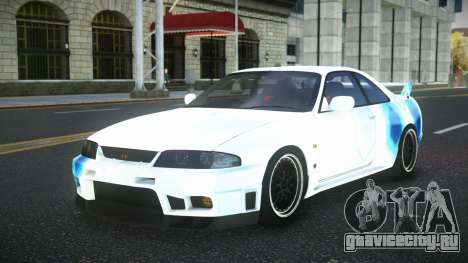 Nissan Skyline R33 Hacoley S7 для GTA 4