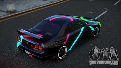 Nissan Skyline R33 Hacoley S14 для GTA 4