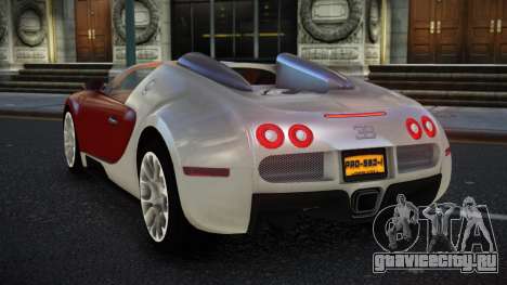 Bugatti Veyron Hiwowibok для GTA 4