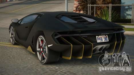 Lamborghini Centenario 17th для GTA San Andreas