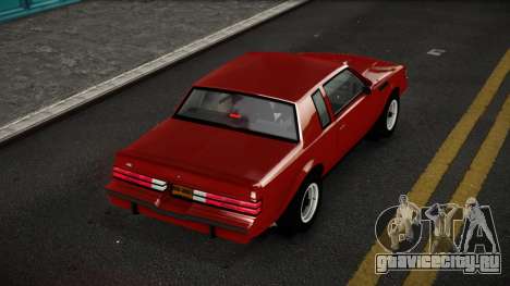 Buick GNX Watatez для GTA 4