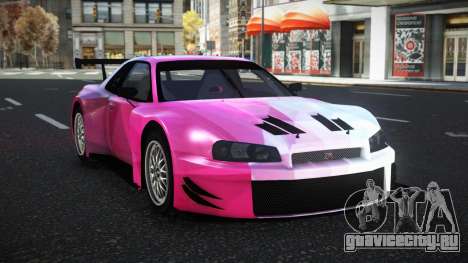 Nissan Skyline R34 Jagrao S1 для GTA 4