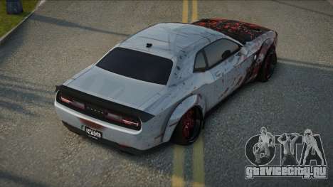Dodge Challenger Hellcat Leyky для GTA San Andreas
