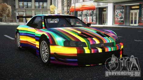 Nissan Skyline R34 Jagrao S8 для GTA 4