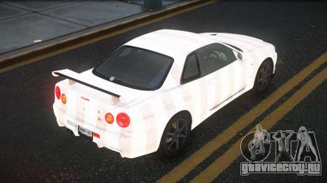 Nissan Skyline R34 Gaselly S13 для GTA 4