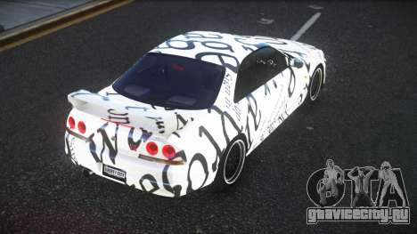 Nissan Skyline R33 Hacoley S9 для GTA 4