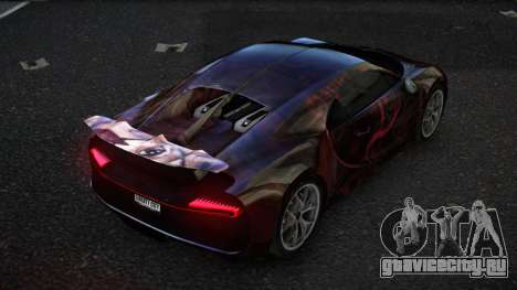 Bugatti Chiron Jesty S8 для GTA 4