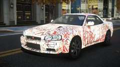 Nissan Skyline R34 Gaselly S1 для GTA 4