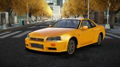 Nissan Skyline R34 Mijbuxaci для GTA 4