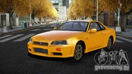 Nissan Skyline R34 Mijbuxaci для GTA 4