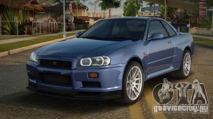 Nissan Skyline GT-R R34 99th для GTA San Andreas