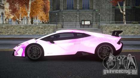Lamborghini Huracan Lesab S12 для GTA 4