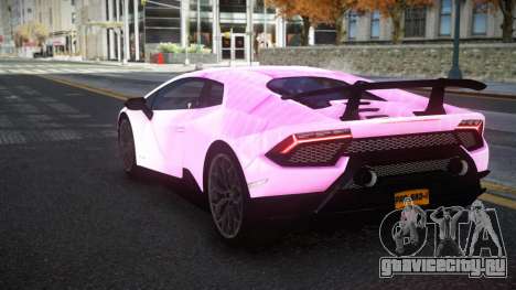 Lamborghini Huracan Lesab S12 для GTA 4