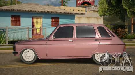 Renault 6 TL для GTA San Andreas