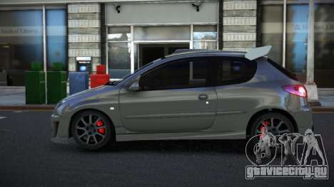 Peugeot 206 Jiujo для GTA 4