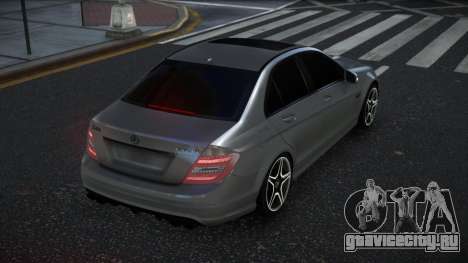 Mercedes-Benz C63 AMG Mivfibada для GTA 4