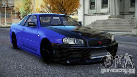 Nissan Skyline R34 Bupxegol для GTA 4