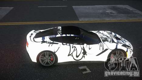Chevrolet Corvette C7 Ewashu S10 для GTA 4