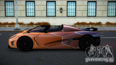 Koenigsegg Agera Jesca S6 для GTA 4