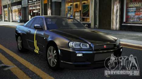 Nissan Skyline R34 Calosca S2 для GTA 4