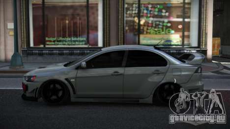 Mitsubishi Lancer Evolution X Iwit для GTA 4