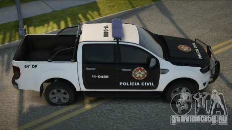 Ford Ranger 2018 PCERJ для GTA San Andreas
