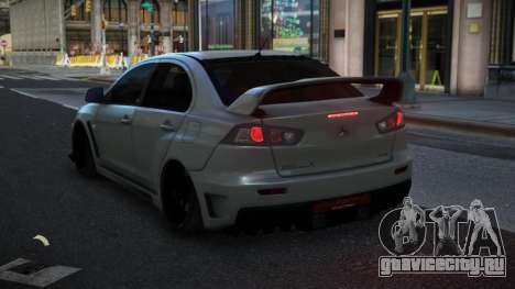 Mitsubishi Lancer Evolution X Iwit для GTA 4