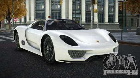 Porsche 918 Cisewora для GTA 4