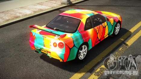 Nissan Skyline R34 Nehgan S11 для GTA 4