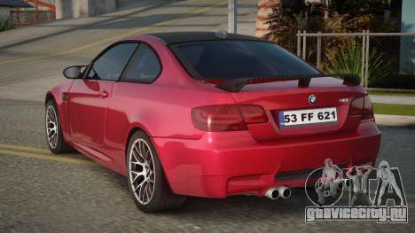 BMW E92 M3 V1.1 для GTA San Andreas