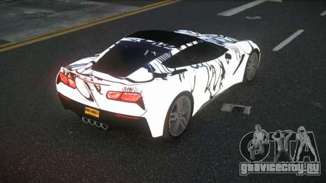 Chevrolet Corvette C7 Ewashu S10 для GTA 4