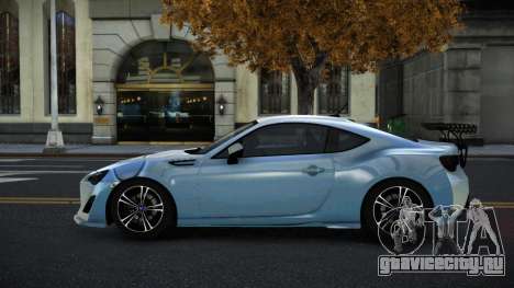 Subaru BRZ Nigel S11 для GTA 4