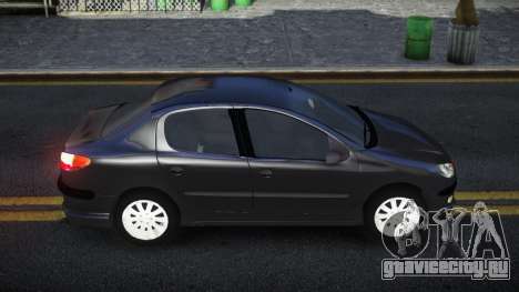 Peugeot 206 Lomkayiqa для GTA 4