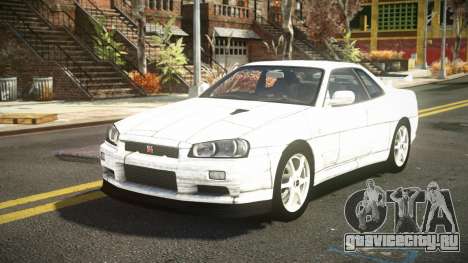 Nissan Skyline R34 Nehgan S1 для GTA 4