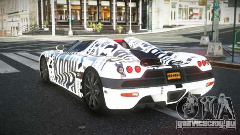 Koenigsegg CCX Xanla S13 для GTA 4