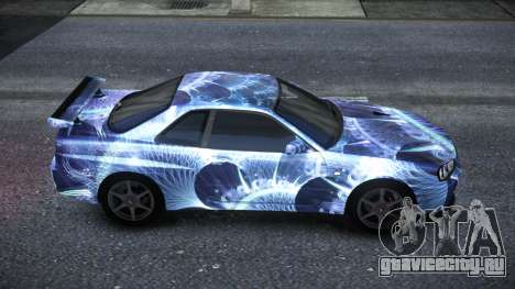 Nissan Skyline R34 Owyna S3 для GTA 4