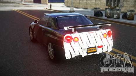 Nissan Skyline R34 Calosca S3 для GTA 4